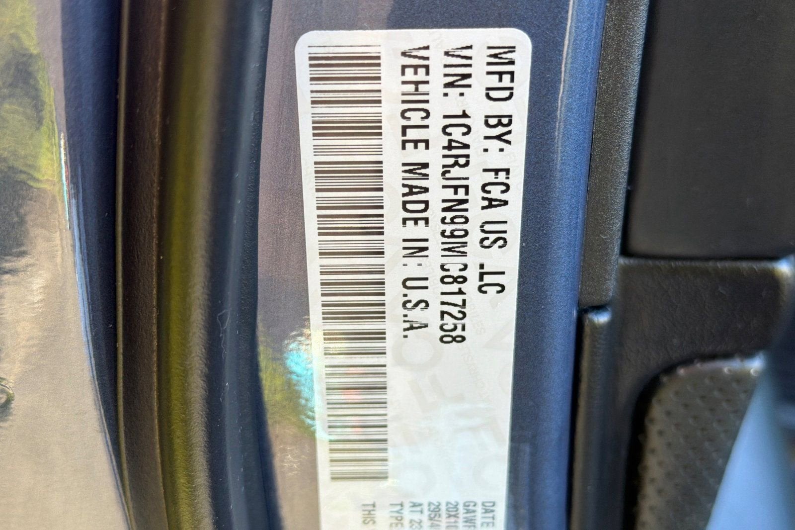 2021 Jeep Grand Cherokee Trackhawk