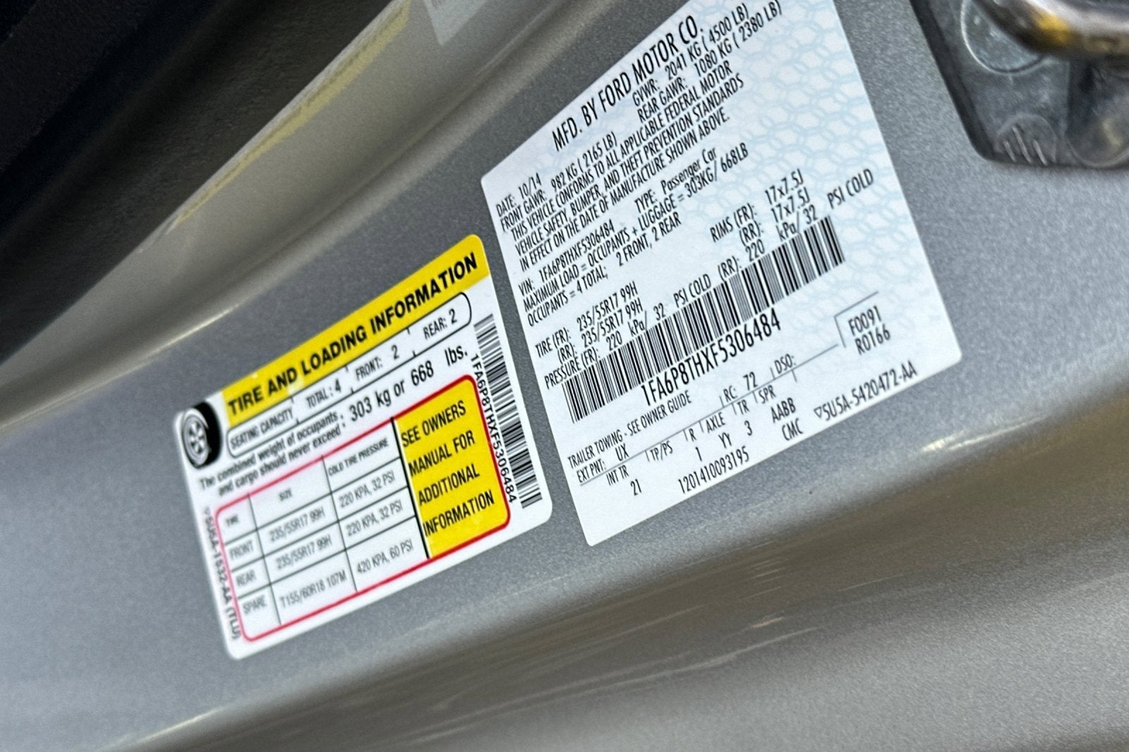 2015 Ford Mustang EcoBoost