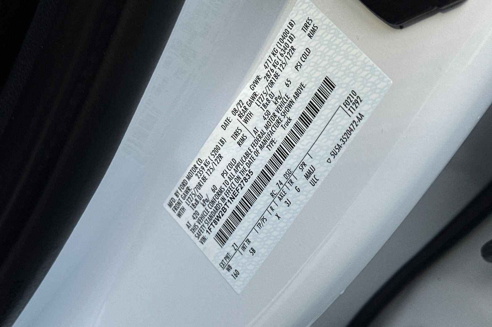 2022 Ford Super Duty F-250 SRW Lariat