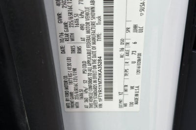 2017 Ford Transit Van T-250 130 LW RF S