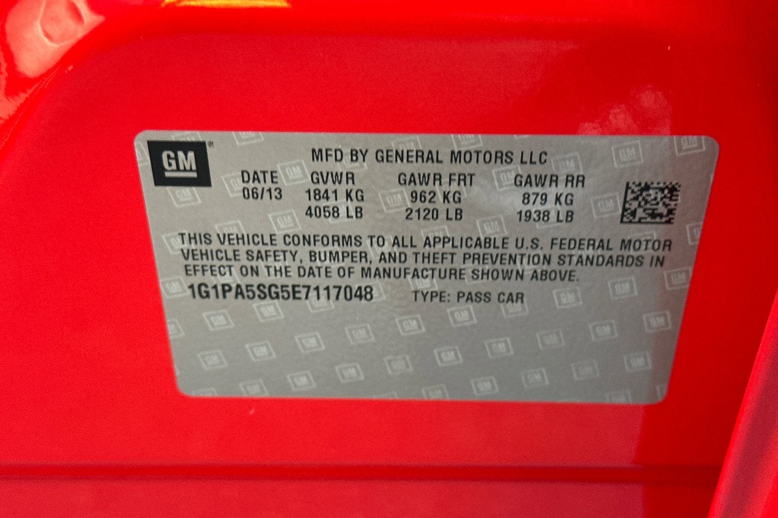 2014 Chevrolet Cruze LS