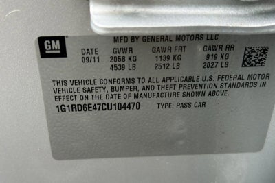 2012 Chevrolet Volt 5DR HB