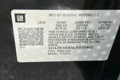 2020 Chevrolet Malibu Premier