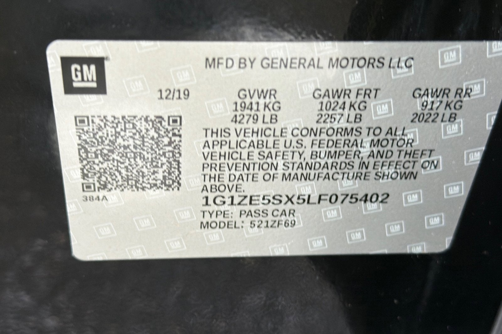 2020 Chevrolet Malibu Premier