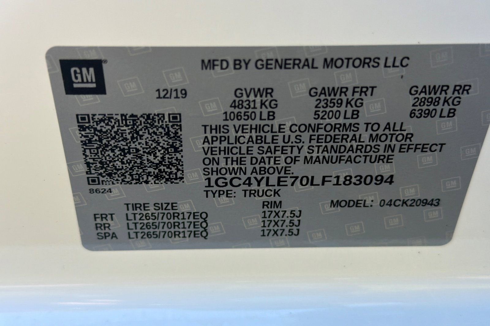 2020 Chevrolet Silverado 2500 HD Work Truck