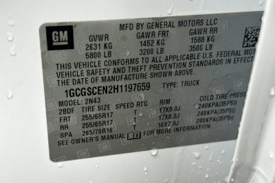 2017 Chevrolet Colorado 2WD LT