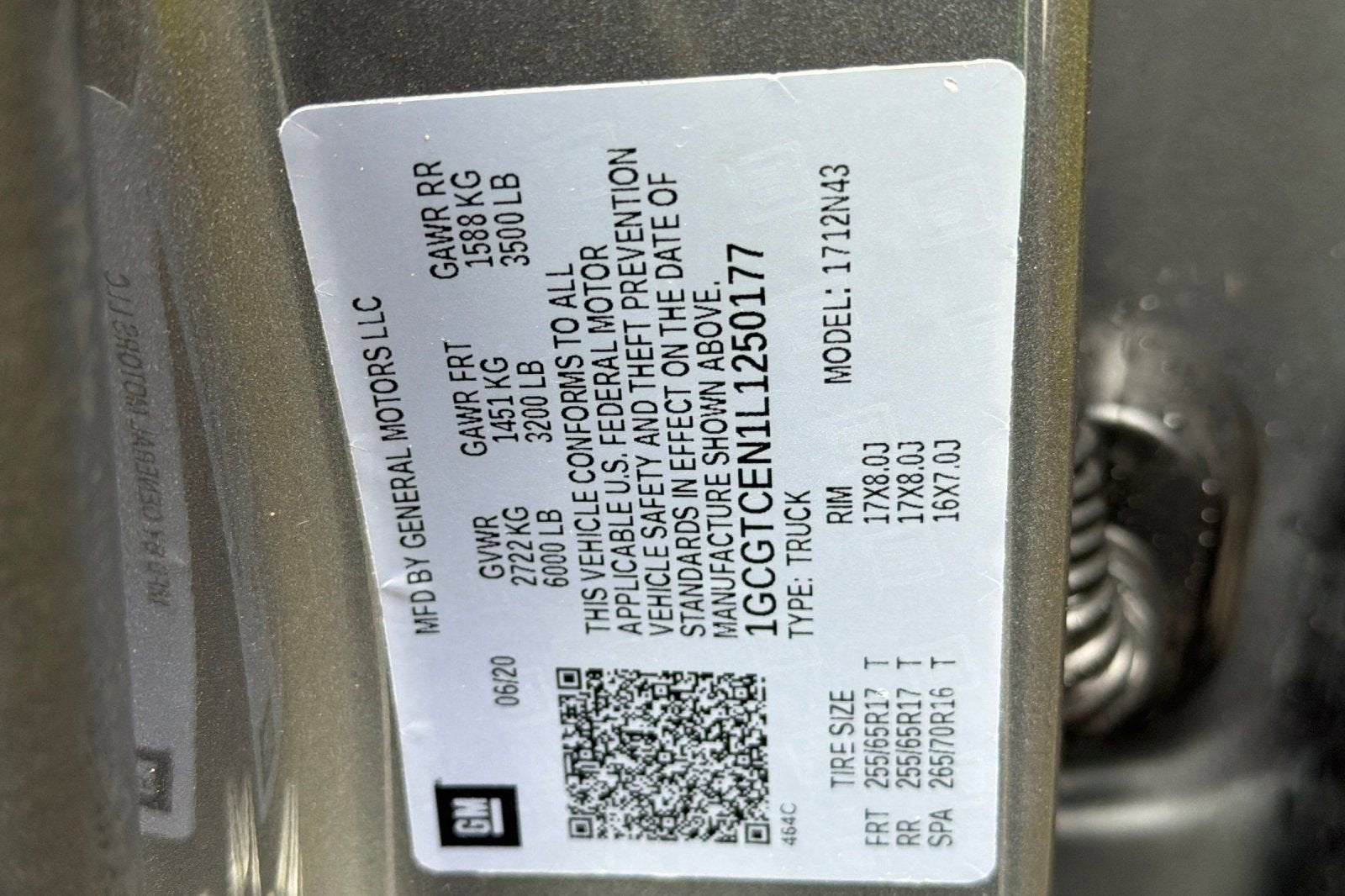 2020 Chevrolet Colorado LT