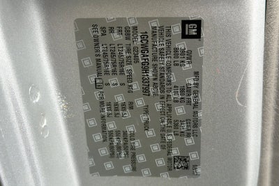 2017 Chevrolet Express Cargo 2500 2500 RWD 135"