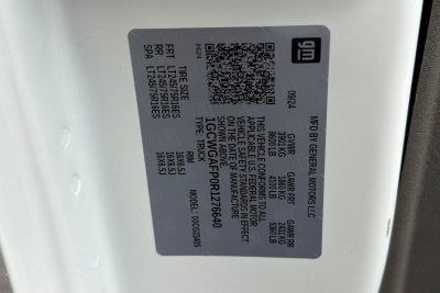 2024 Chevrolet Express Cargo 2500 WT