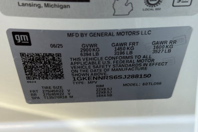 2025 GMC Acadia Elevation