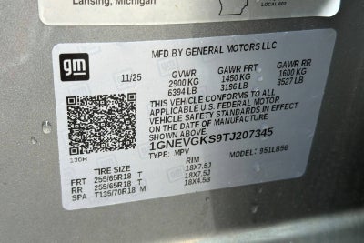 2026 Chevrolet Traverse LT