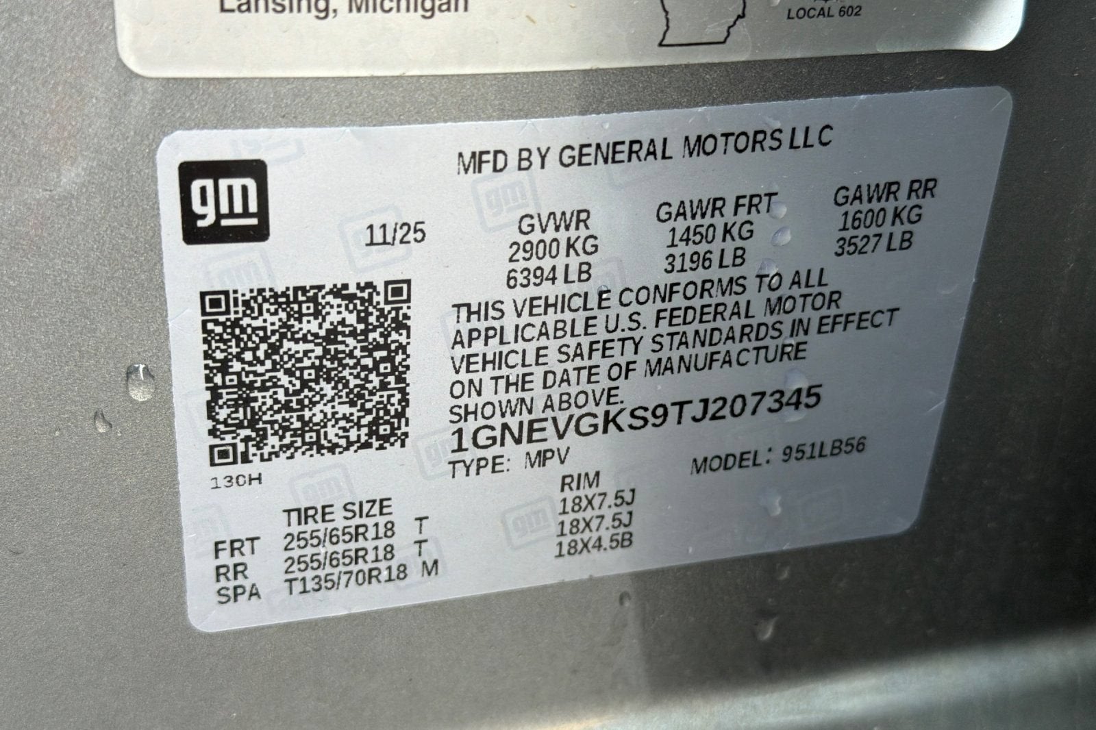 2026 Chevrolet Traverse LT