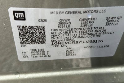 2025 Chevrolet Traverse LT