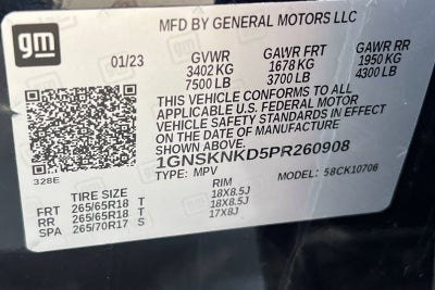 2023 Chevrolet Tahoe LT