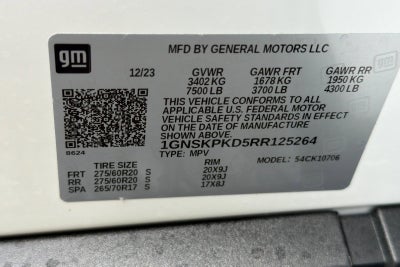 2024 Chevrolet Tahoe Z71