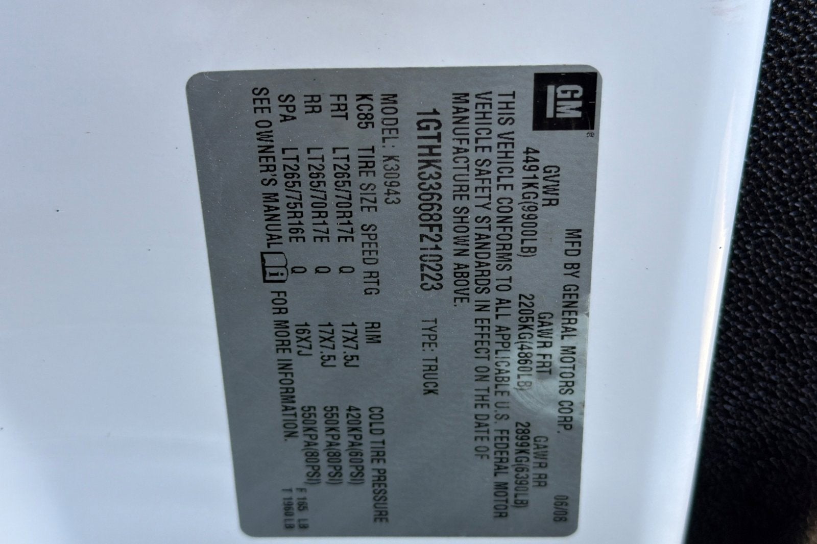 2008 GMC Sierra 3500 HD SRW SLT