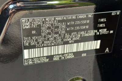 2018 Toyota RAV4 SE