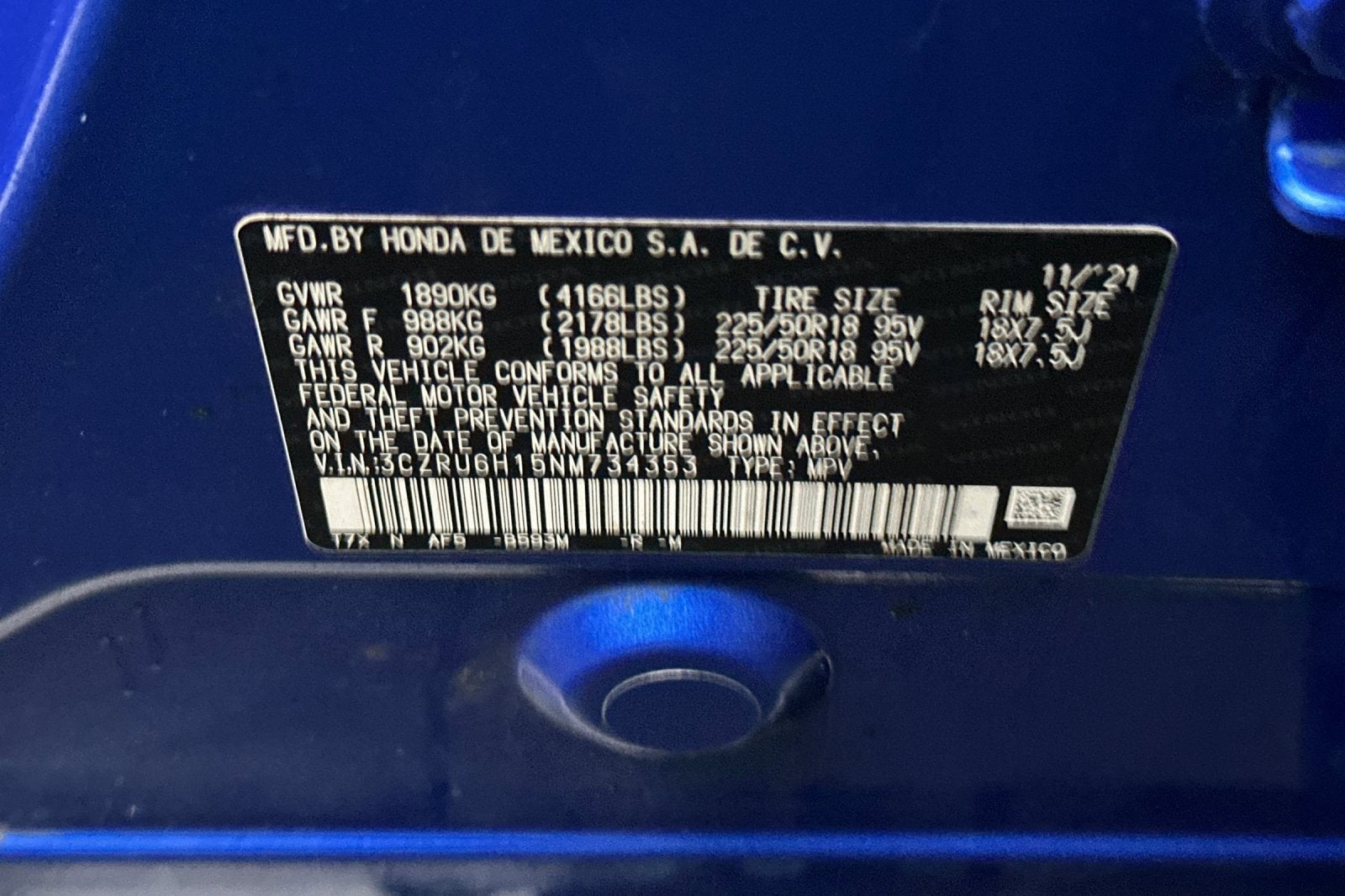 2022 Honda HR-V Sport