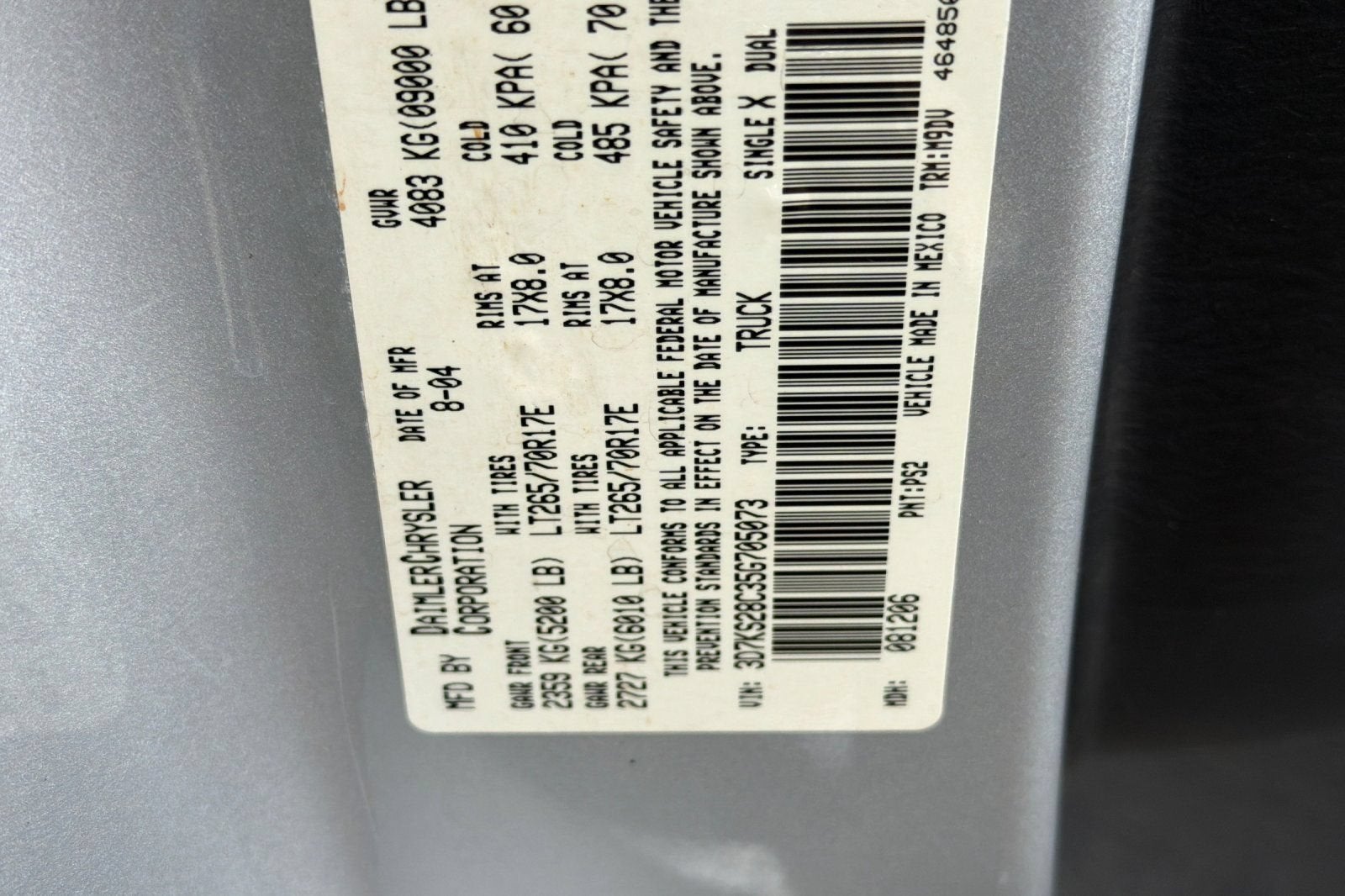 2005 Dodge Ram 2500 SLT