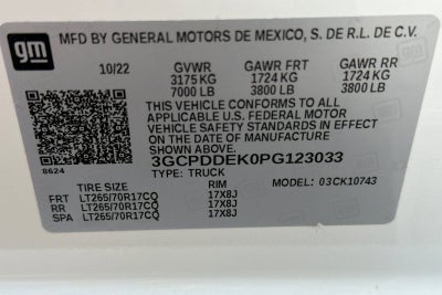 2023 Chevrolet Silverado 1500 LT