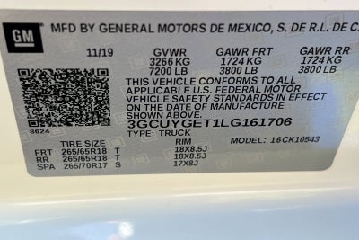 2020 Chevrolet Silverado 1500 LTZ