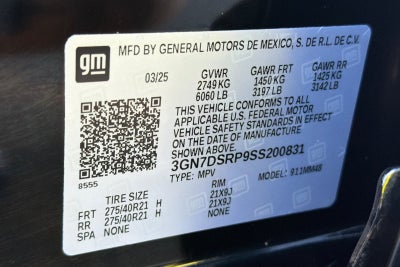 2025 Chevrolet Equinox EV RS