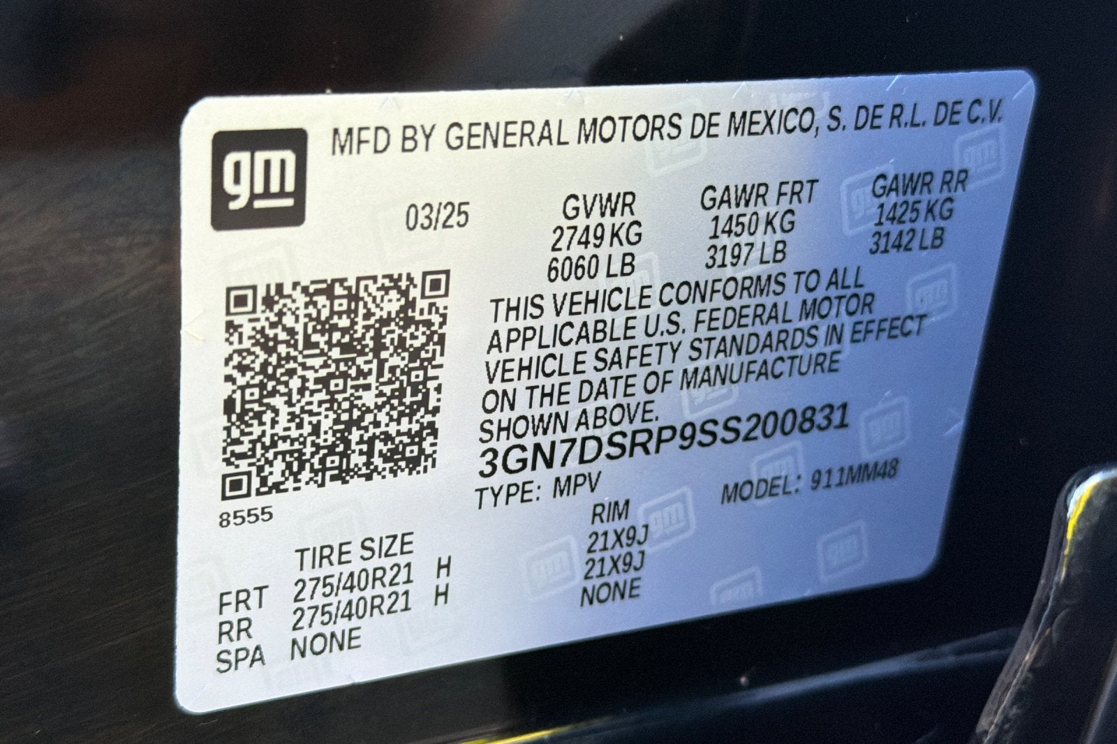 2025 Chevrolet Equinox EV RS