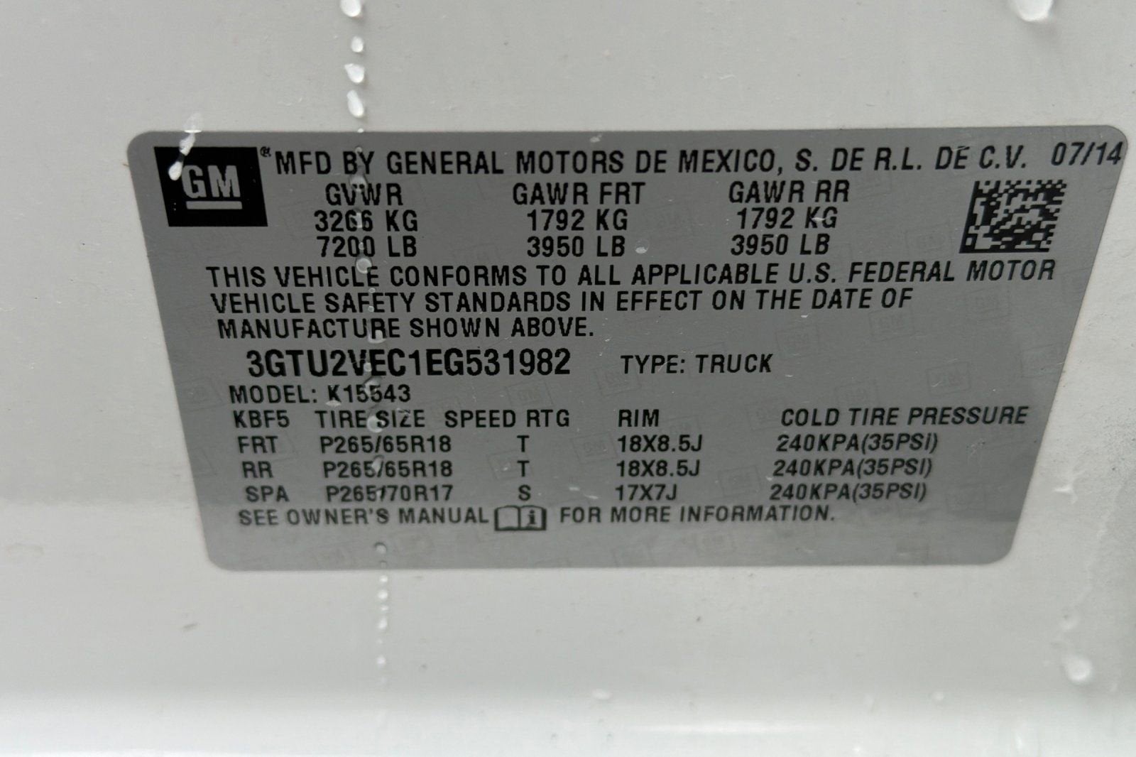 2014 GMC Sierra 1500 SLT
