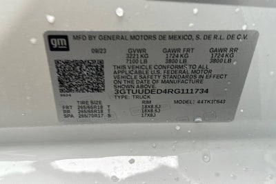 2024 GMC Sierra 1500 SLT