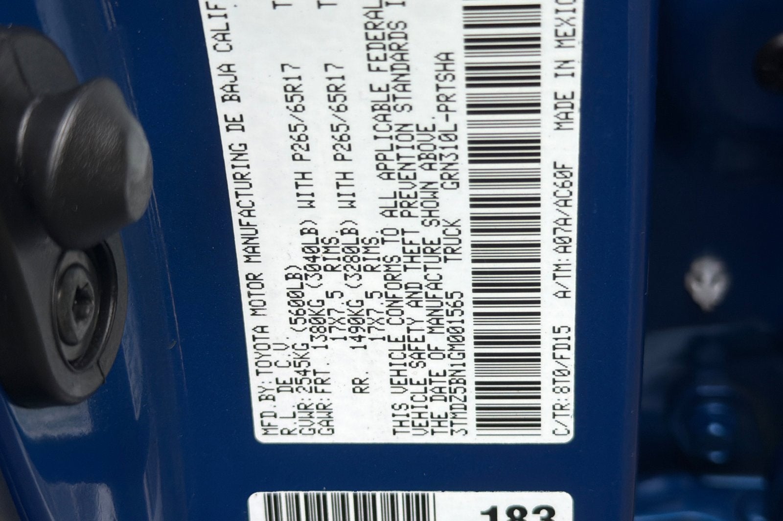 2016 Toyota Tacoma SR5