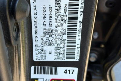 2020 Toyota Tacoma 4WD SR5