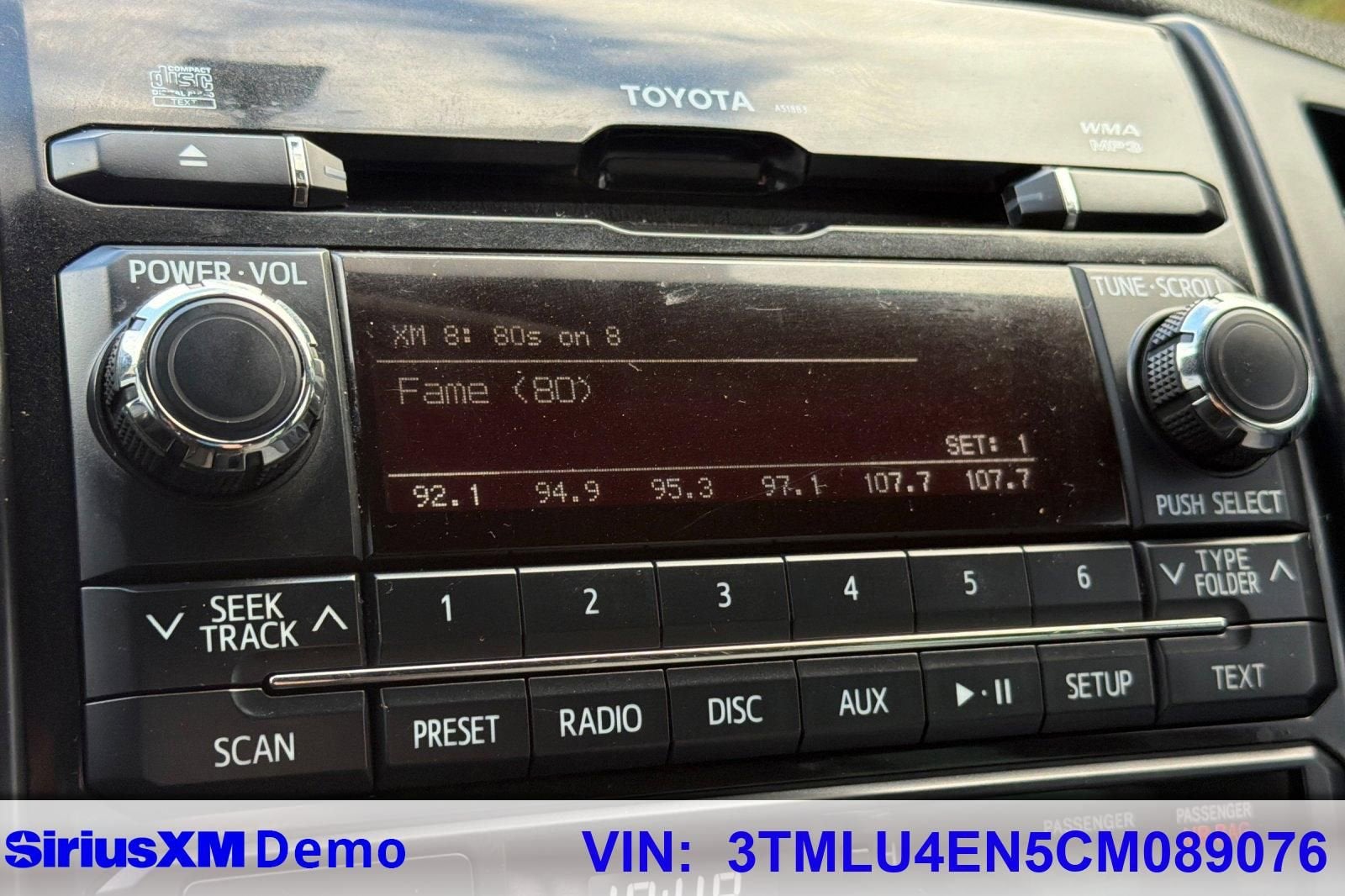 2012 Toyota Tacoma Base