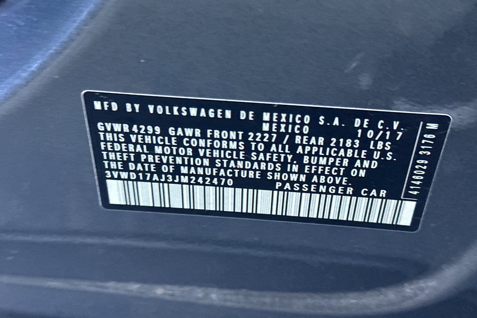 2018 Volkswagen Jetta 1.8T SE Sport