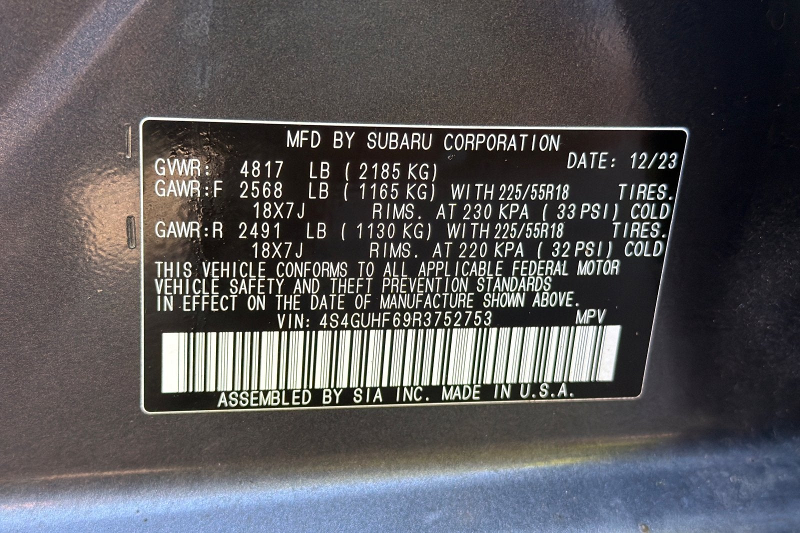 2024 Subaru Crosstrek Sport
