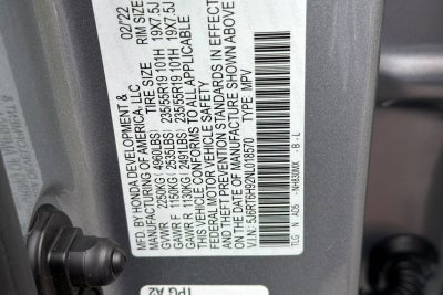 2022 Honda CR-V Hybrid Touring