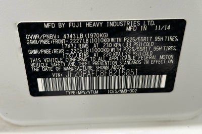 2015 Subaru XV Crosstrek Premium