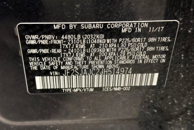 2018 Subaru Forester Limited
