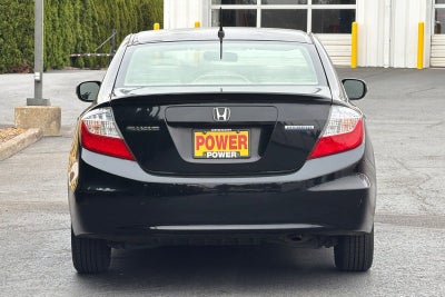 2012 Honda Civic Hybrid 4DR SDN L4 CVT