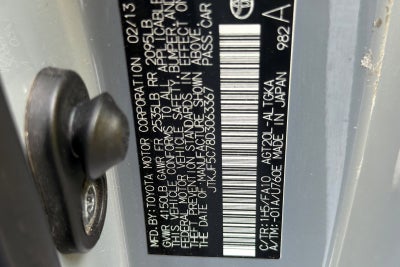 2013 Scion tC 2DR HB AT