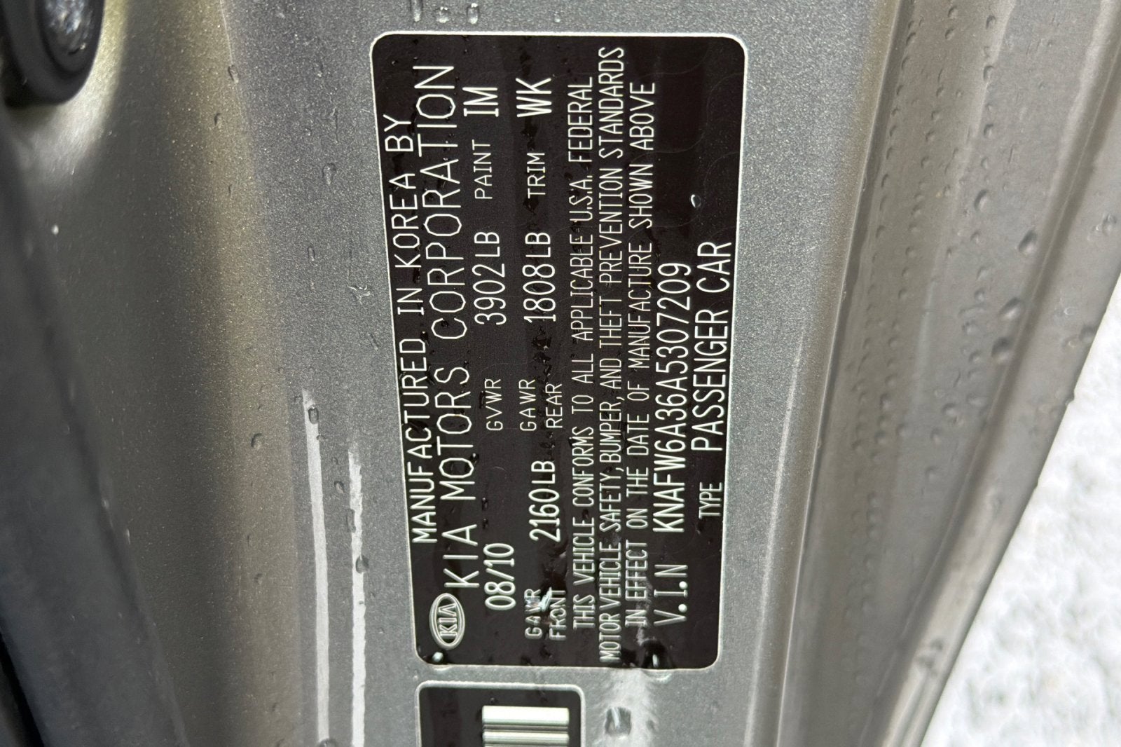 2010 Kia Forte Koup SX