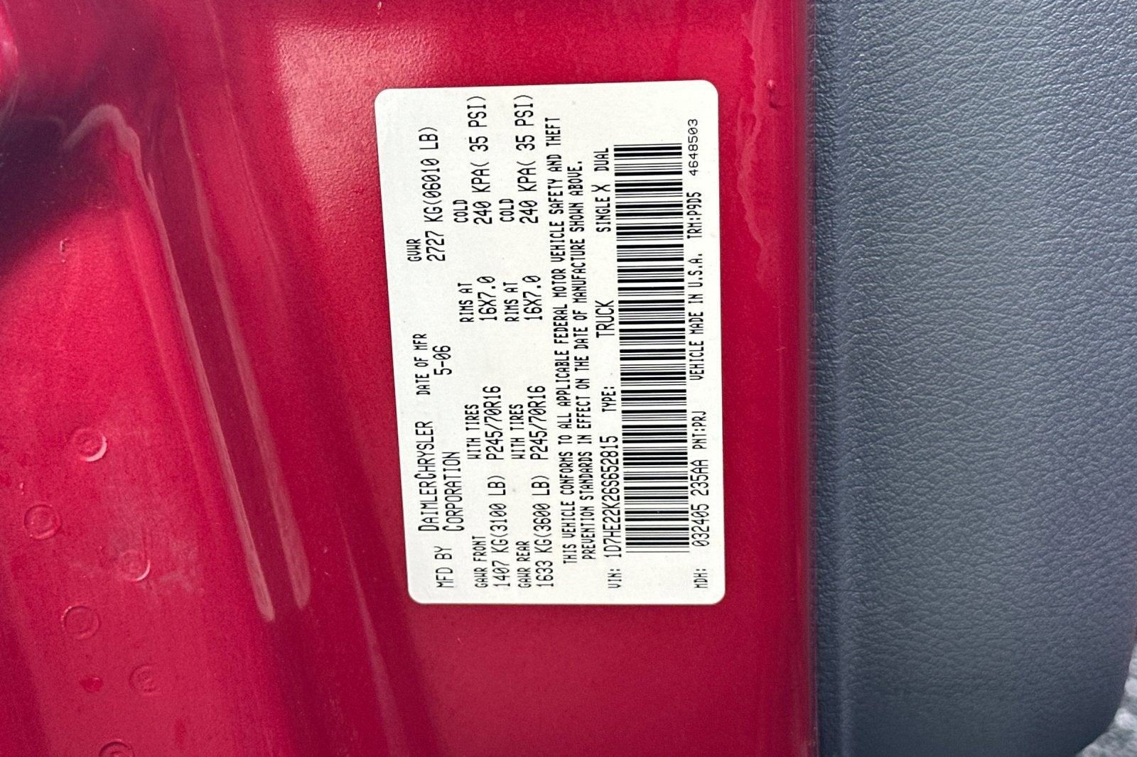 2006 Dodge Dakota ST