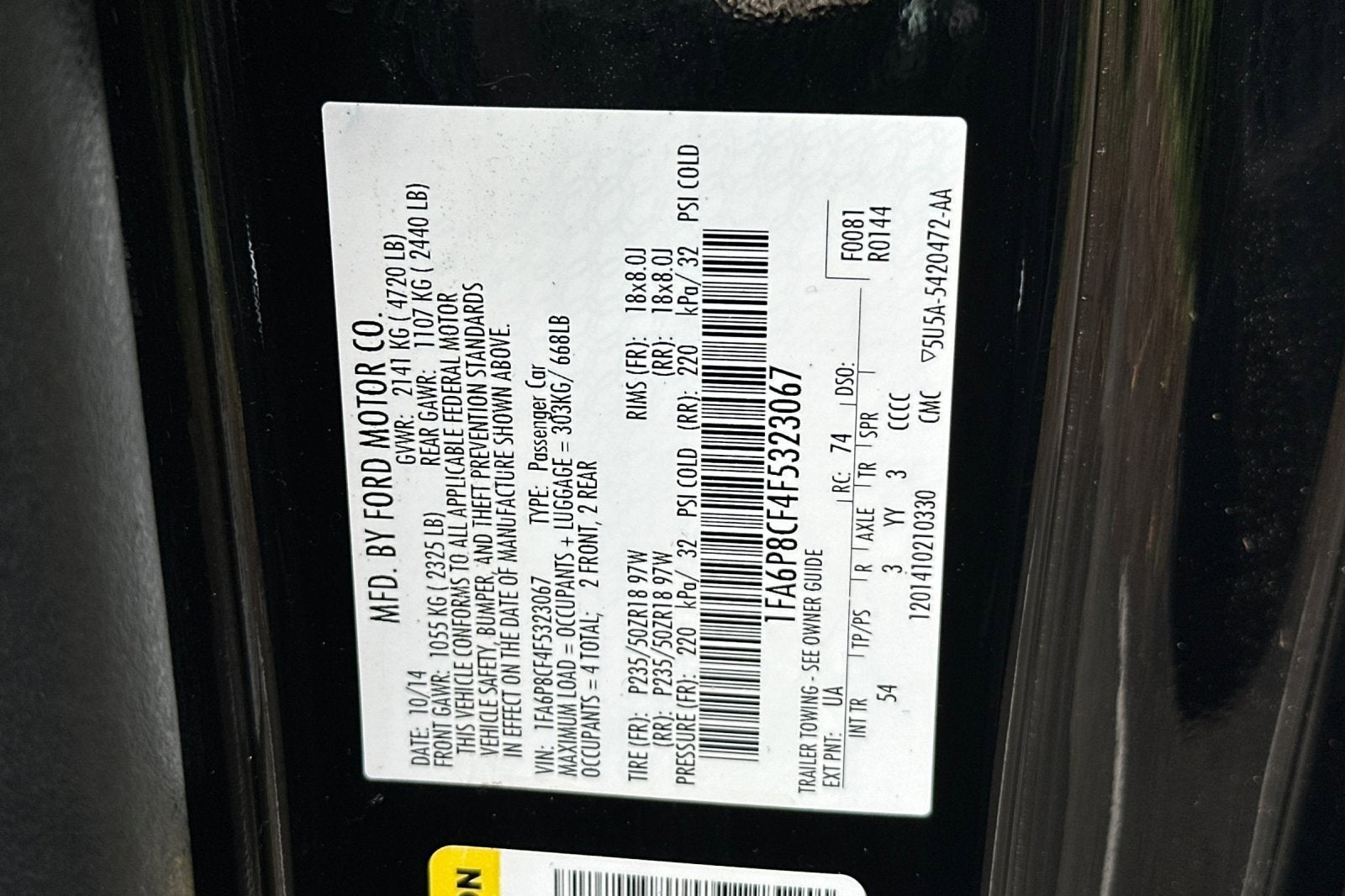 2015 Ford Mustang GT