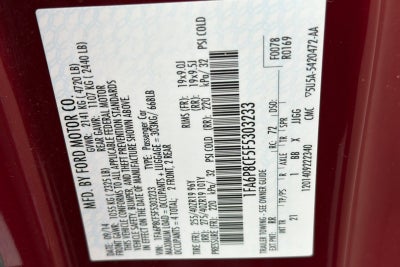 2015 Ford Mustang GT