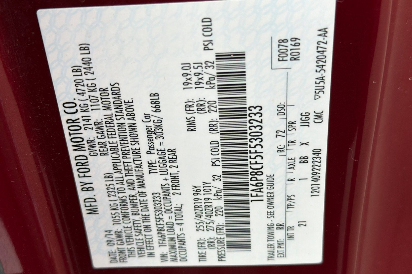 2015 Ford Mustang GT