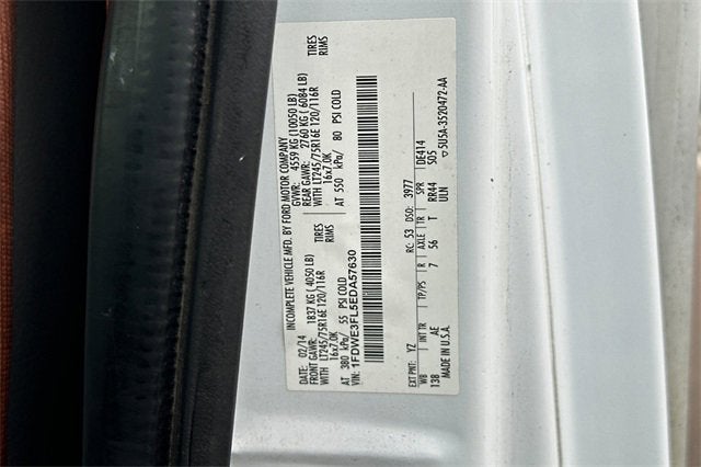 2014 Ford Econoline Commercial Cuta E-350 SUPER DUTY