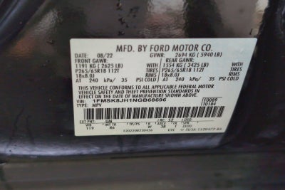 2022 Ford Explorer Timberline