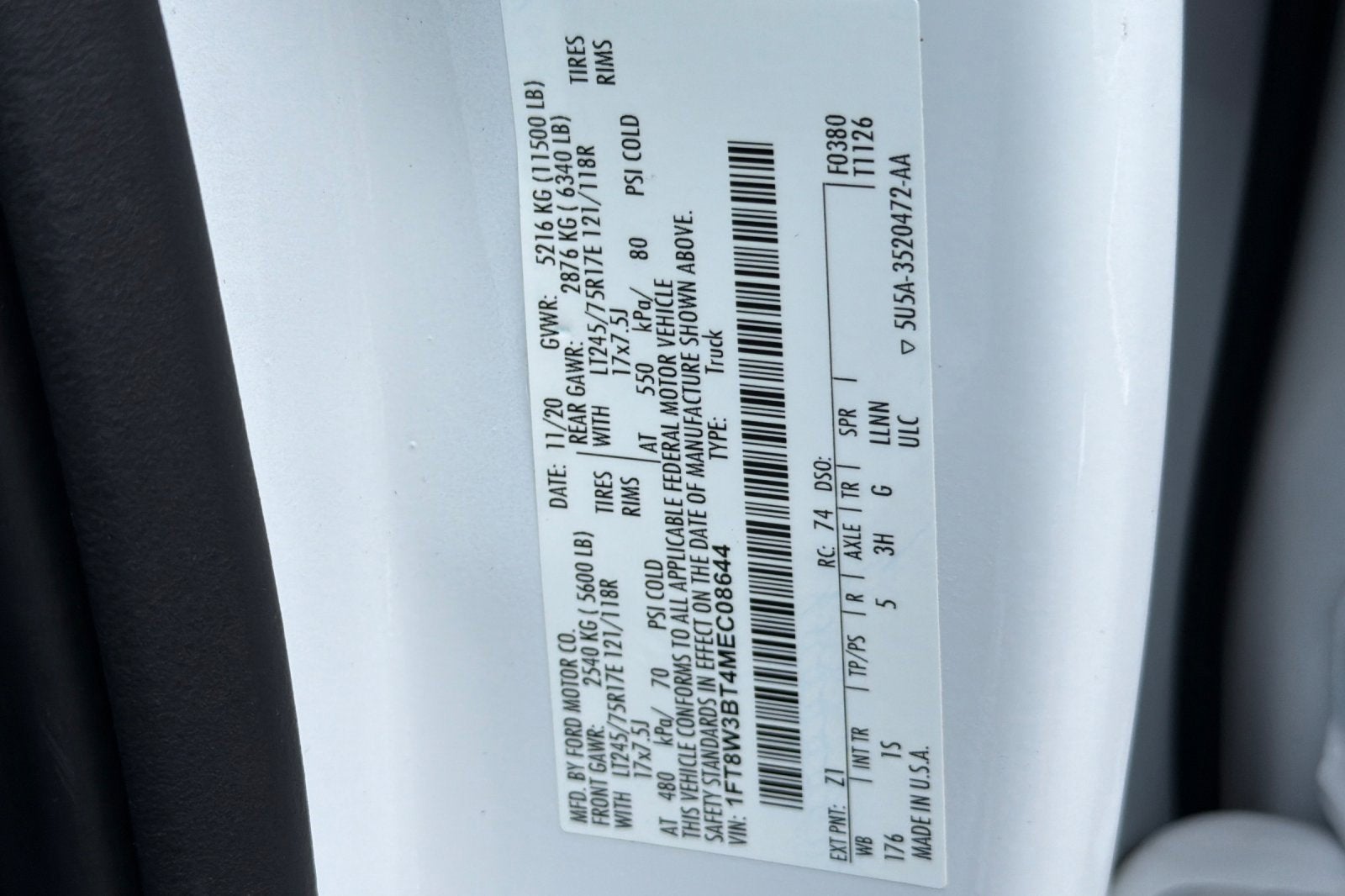 2021 Ford Super Duty F-350 SRW XL