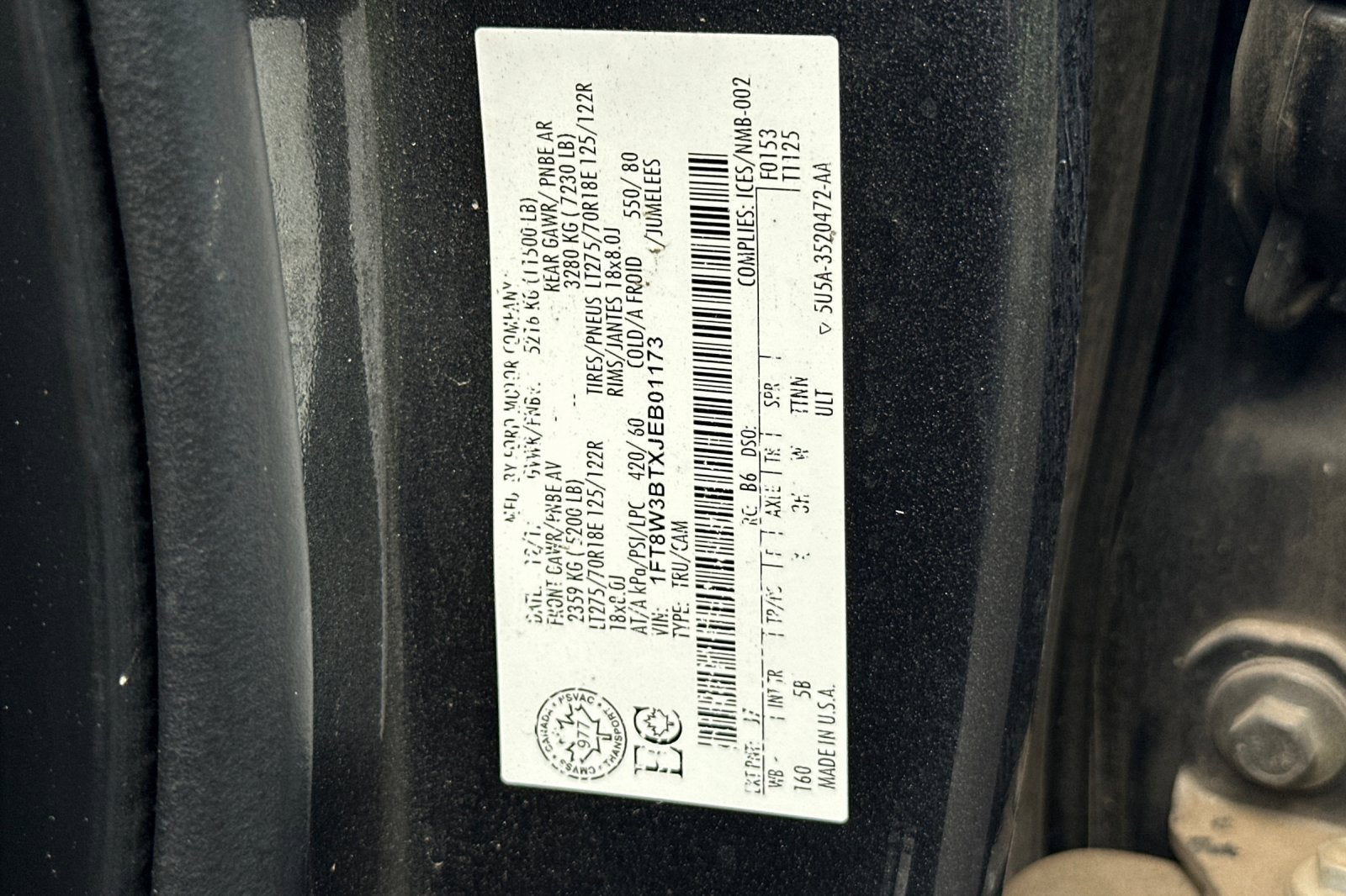 2018 Ford Super Duty F-350 SRW XL