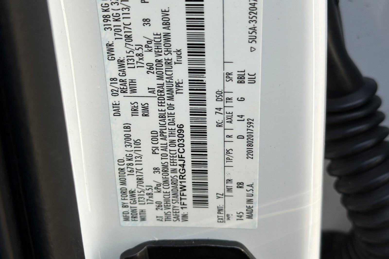 2018 Ford F-150 Raptor