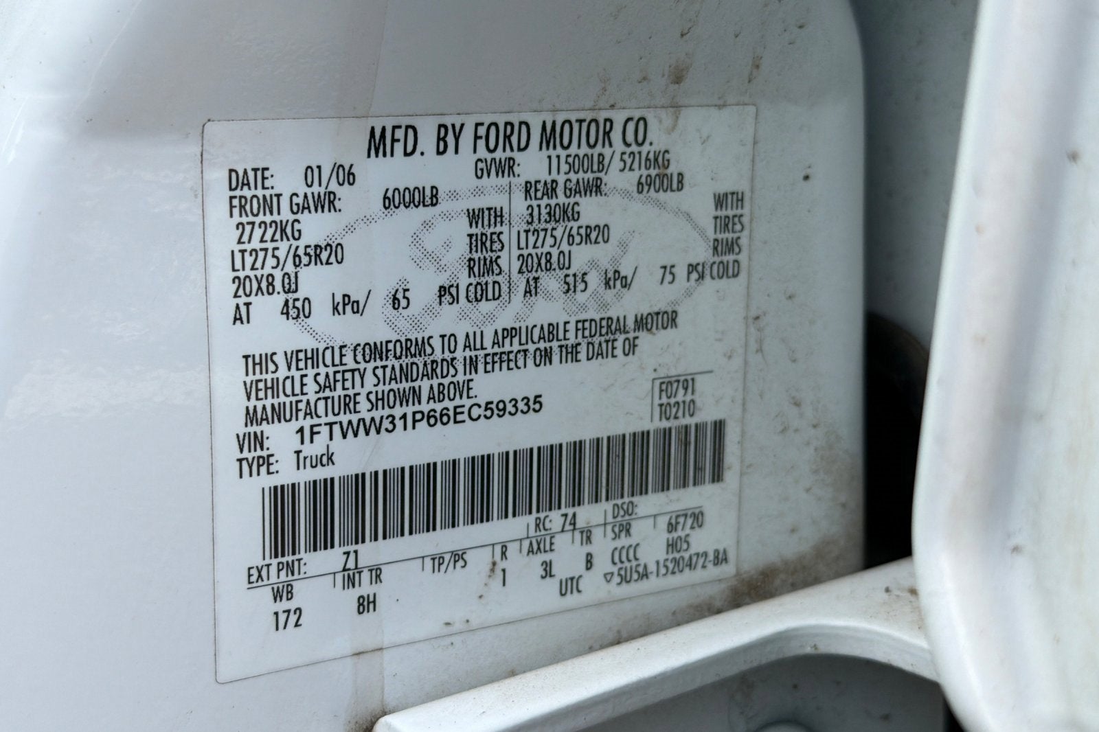 2006 Ford Super Duty F-350 SRW XL